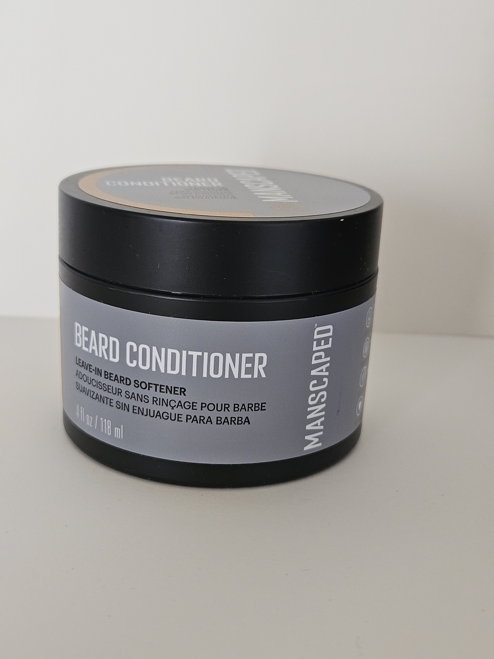 Manscaped Beard Conditioner – Gray Leave-In Beard Softener